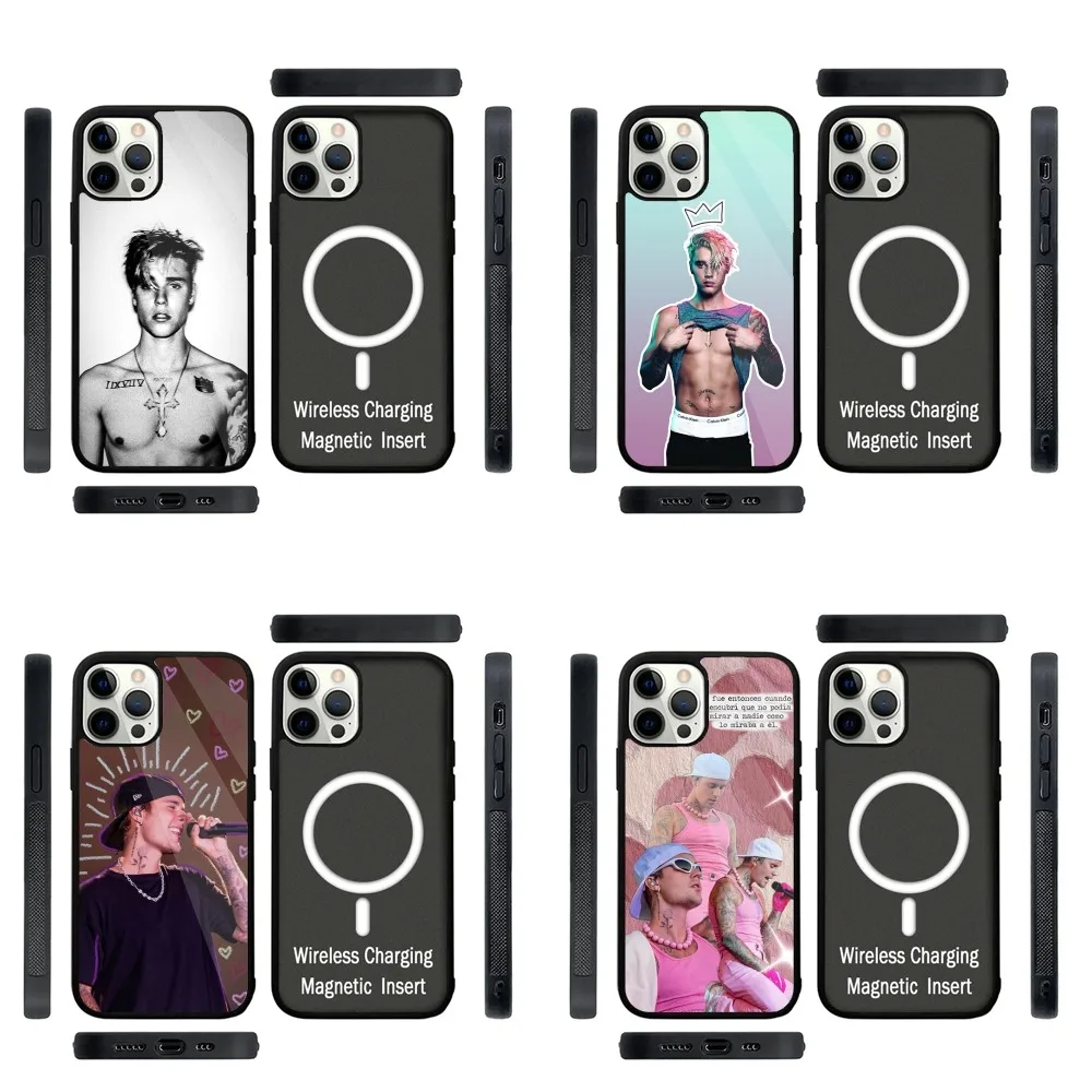 J-Justin B-Bieber Justice  Phone Case Strong Magnetic For IPhone 15,14,13,Pro,Max,Plus,11,12,Mini For Magsafe Wireless Charging