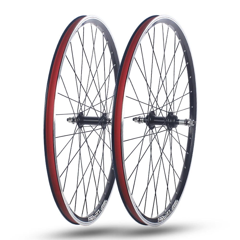 AliExpress NONE ROCKBAO Mountain Bike 20inch V Brake Wheel Set 406/451 Rotary Type Cassette 2 Bearing 100X135mm 6/10S Bicycle Wheel