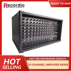 GAX-EB10 10-channel mixer with power amplifier all-in-one effector with reverberation mixing