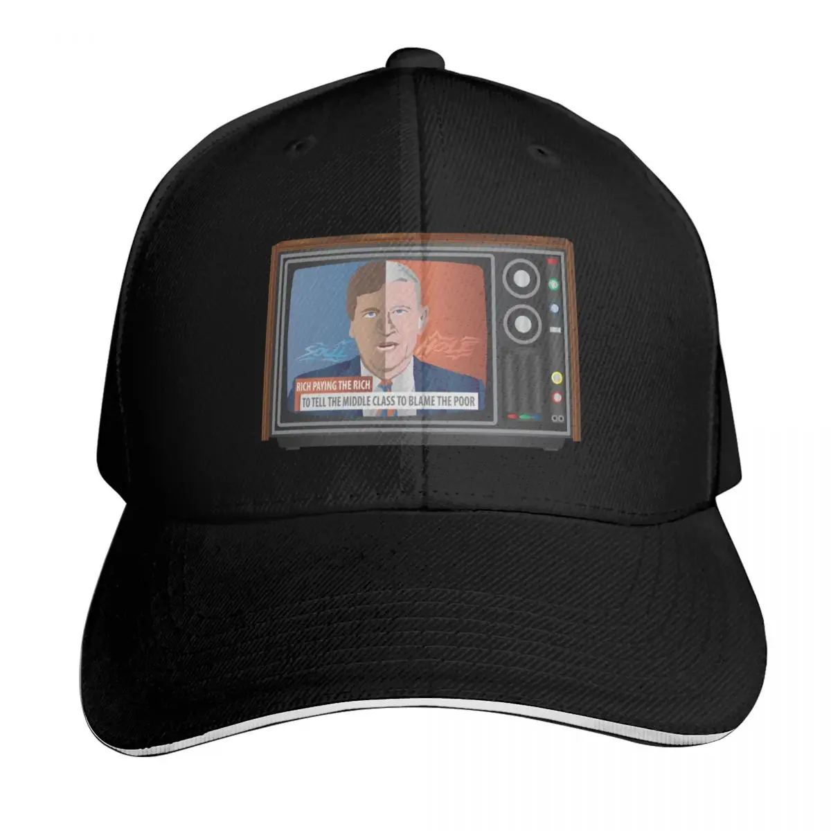 Anderson Carlson Baseball Cap Streetwear Hip Hop Trendy Vintage Retro Embroidered Lightweight Packable
