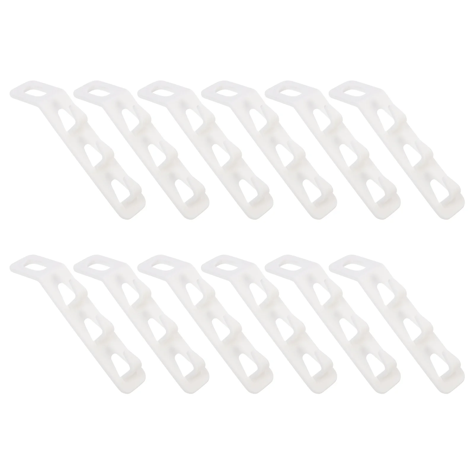 

3Sets Multifunctional Closet Organizer Clothes Hanger Connector Hooks Slim Space Saving ABS Home Storage