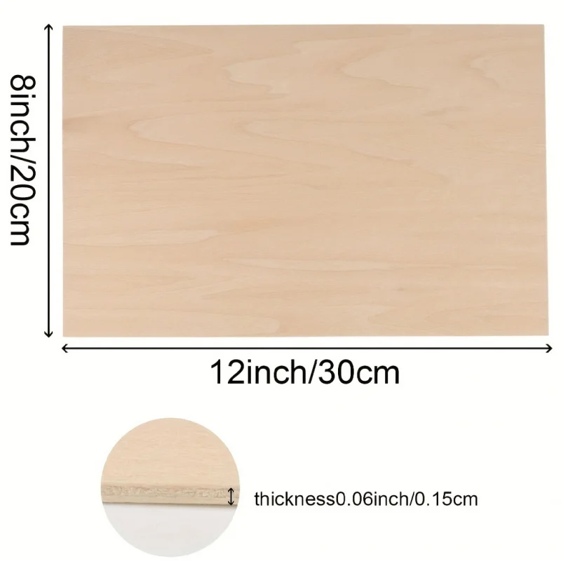 Unfinished Wooden Cutouts Blank Wood Plaque DIY Hand Painting Craft Blanks, Unpainted Wood Slice For Home Desktop Decor Art Gift