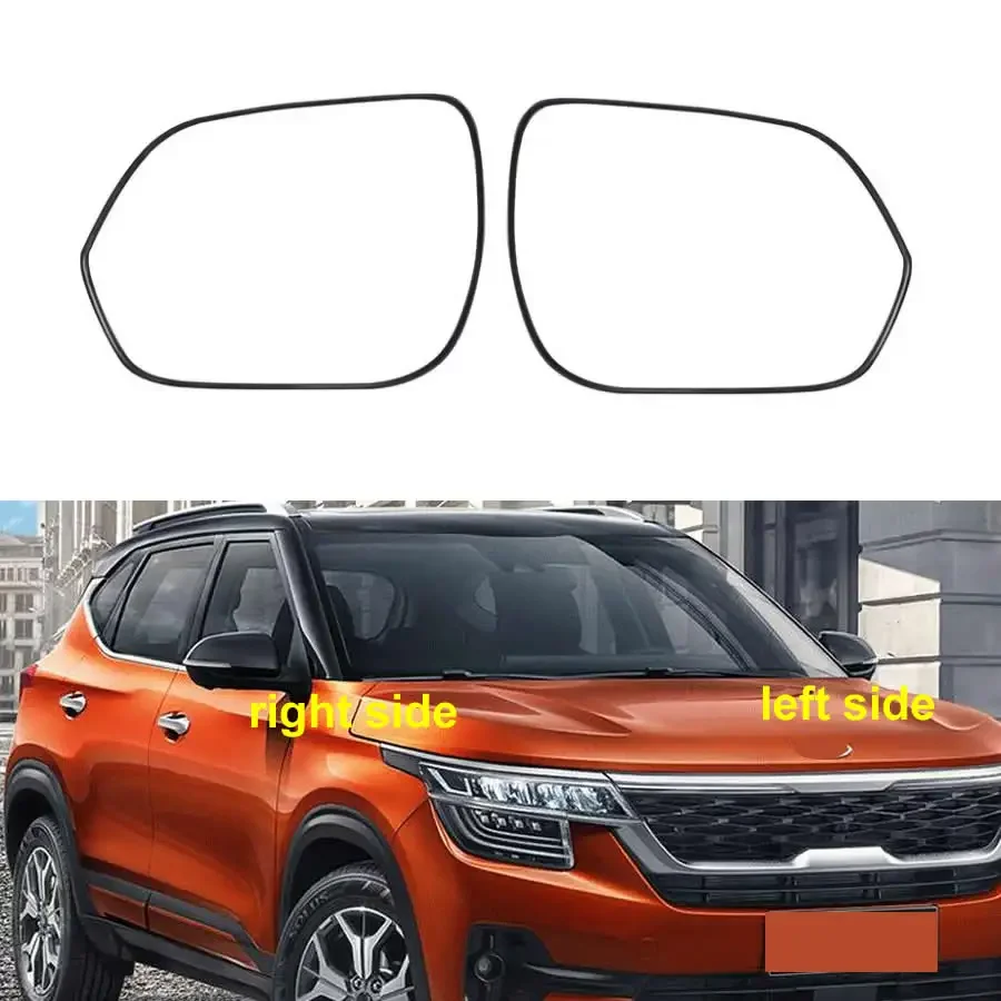 

For Kia KX3 Seltos 2020 2021 2022 Car Accessories Outer Rearview Side Mirrors Lens Door Wing Rear View Mirror Glass 1PCS