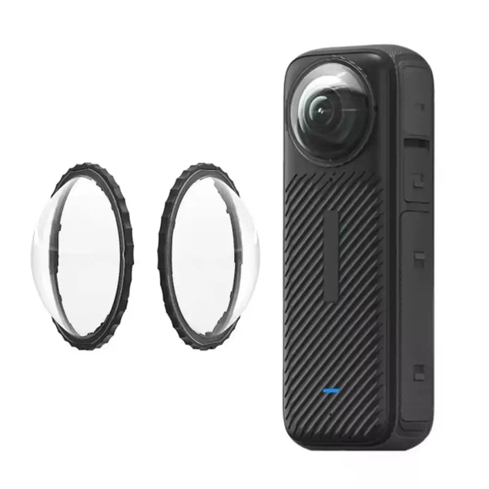 غطاء حماية للعدسة لـ Insta360 X4 يحمي العدسة من الخدوش ملحقات الكاميرا الرياضية المقاومة للخدش S2Q8