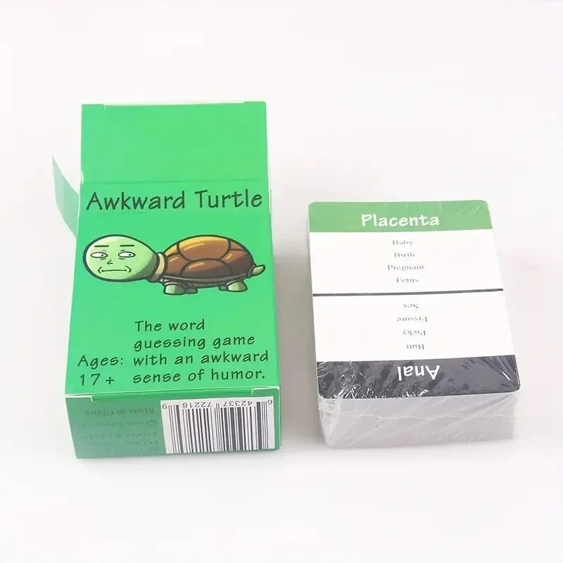 Awkward Turtle The Word Party Game For Adults, Fun Interactive Board Game, Christmas Party Game and Creative Small Gift