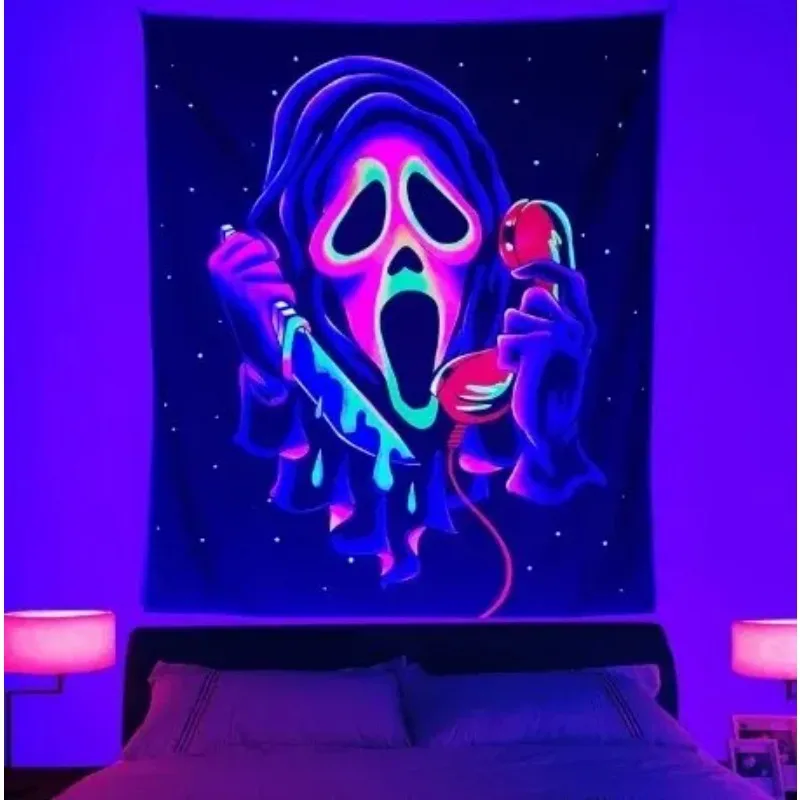 Gothic Tapestries Trend Tapestries Friends Special Gift Room Decoration Tapestries Personality Decorated Canvas Horror Decorated