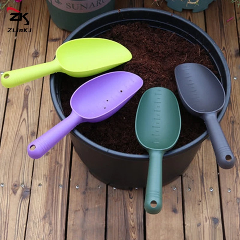 

1pc Flower Vegetables Planting Soil Loosening Shovel Home Gardening Tools Plastic Soil Shovels Succulent Plants Soil Shovels