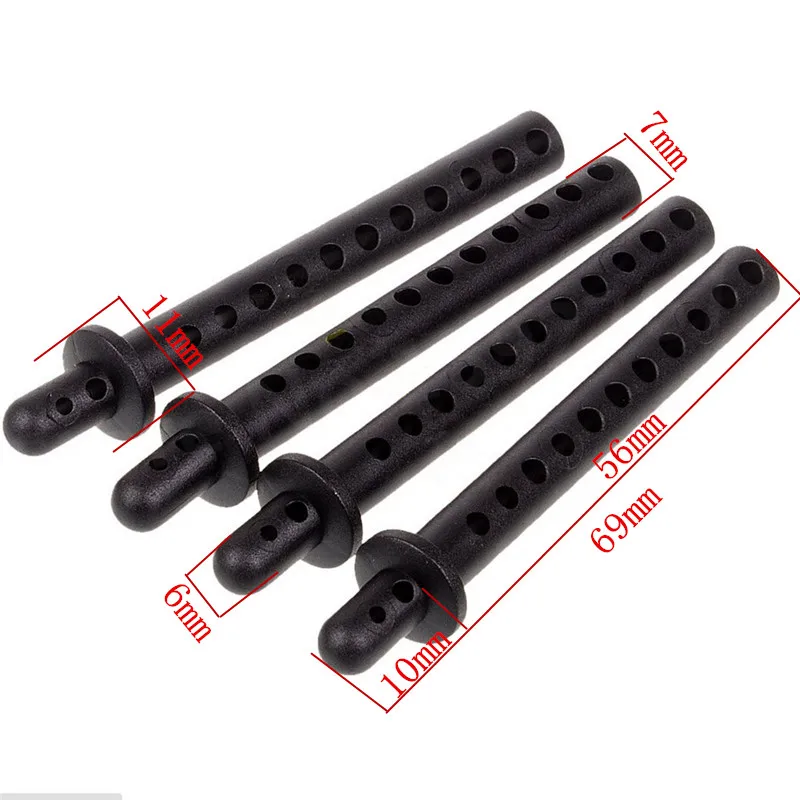 4Pcs/Pack 37011 Body Post 69mm RC HSP Spare Part For 1/10 Scale Remote Control Car Buggy Truck Original