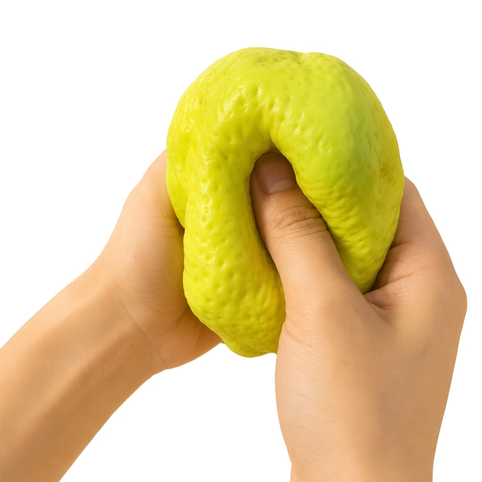 Lemon Squeeze Toy Crunchy Skin Color Changing Soft TPR Tactile Sensory Fidget Novelty Fun