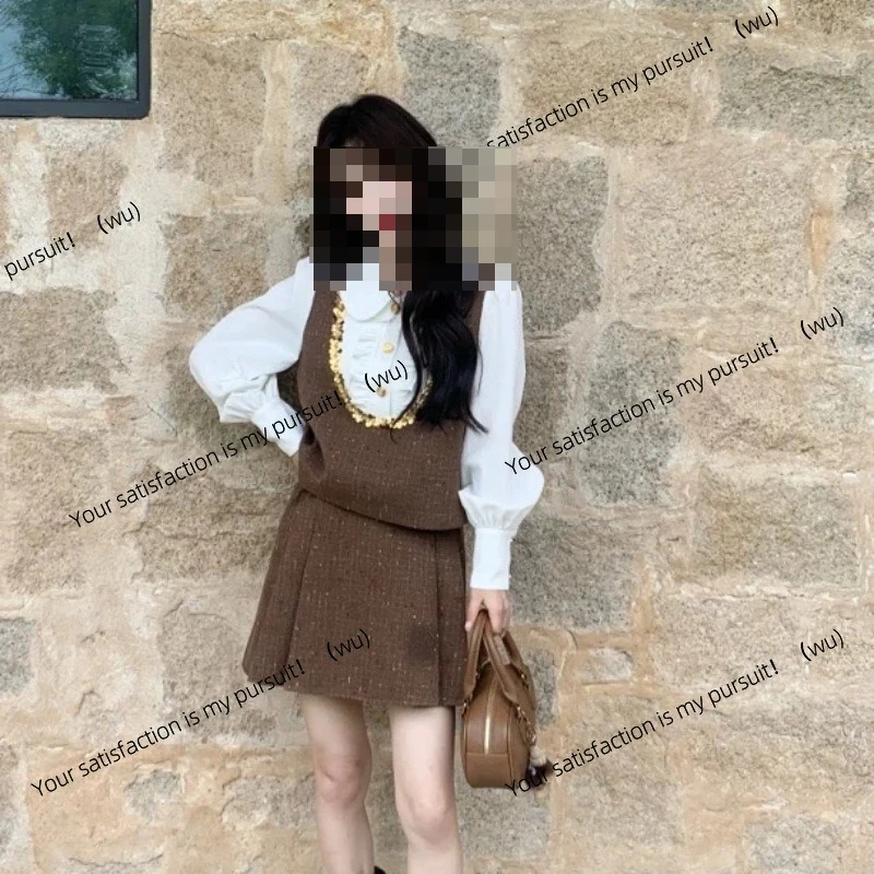 

Банкетный комплект Moonlight, искусственный топ из двух предметов, женская осенняя ниша, старая юбка с деньгами