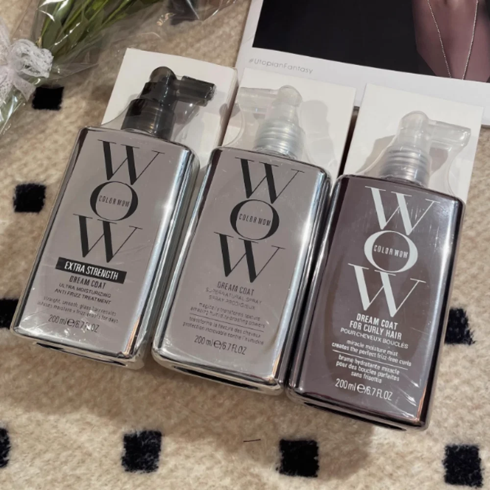 

WOW 200ML 6.7Floz Moisturising Conditioner For Extremely Frizzy Hair Glazed Smoothing Shampoo Softening Hair Spray Hair Care