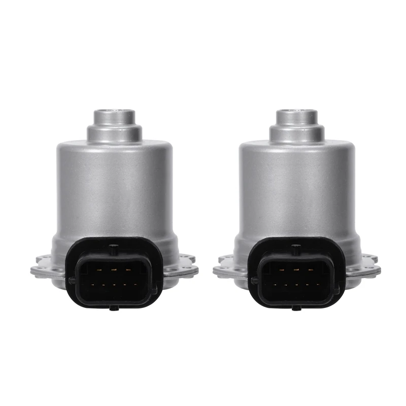 2X Stainless Steel Car Auto Transmission Shift Control Solenoid Valve Silver Fit For Ford Fiesta Focus 2012-2017