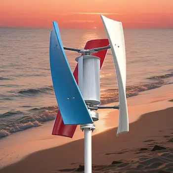 Nový větrný generátor a turbína s nízkou rychlostí 3000W 5000W 48V 96V 110V 220V bezpřevodový generátor s permanentními magnety 10 nejlepší prodej Větrný generátor o výkonu 5000 W - №7