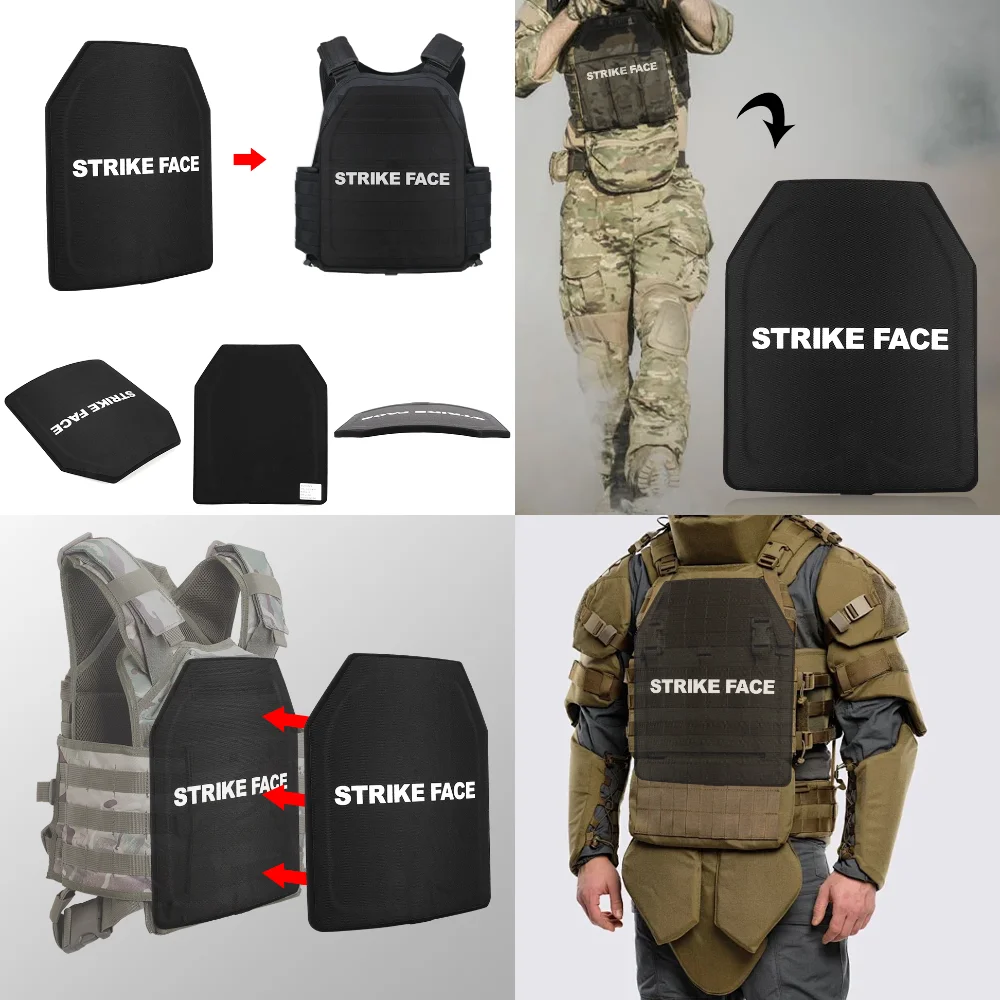 PE IIIA Level 30x25cm Bullets-Proof Plate Ballistic Plate Uhmwpe Body Armor Vest Ballistic Shield Anti Stab Board Composite Plat