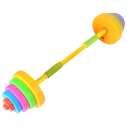 Dumbell Barbells Kindergarten Dumbbel Gymnastics Toy Kids Dance Dumbbells Plastic Children Dumbbell Detachable Long Barbell