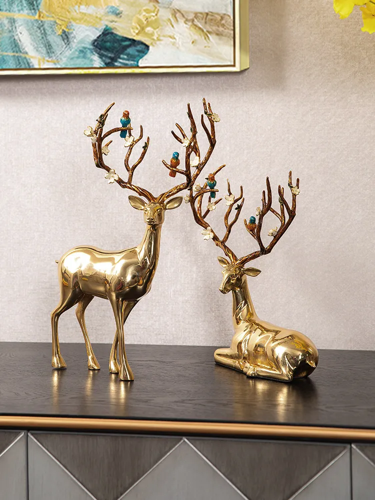 Zml decorative ornaments: elevate your living room with premium home decor for a high-end entryway