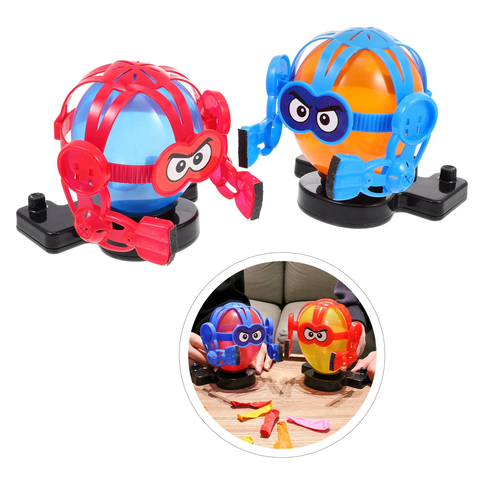 

Robot Two-Player Board Game Child Toys Balloon Plastic Carnival Games Against Prop