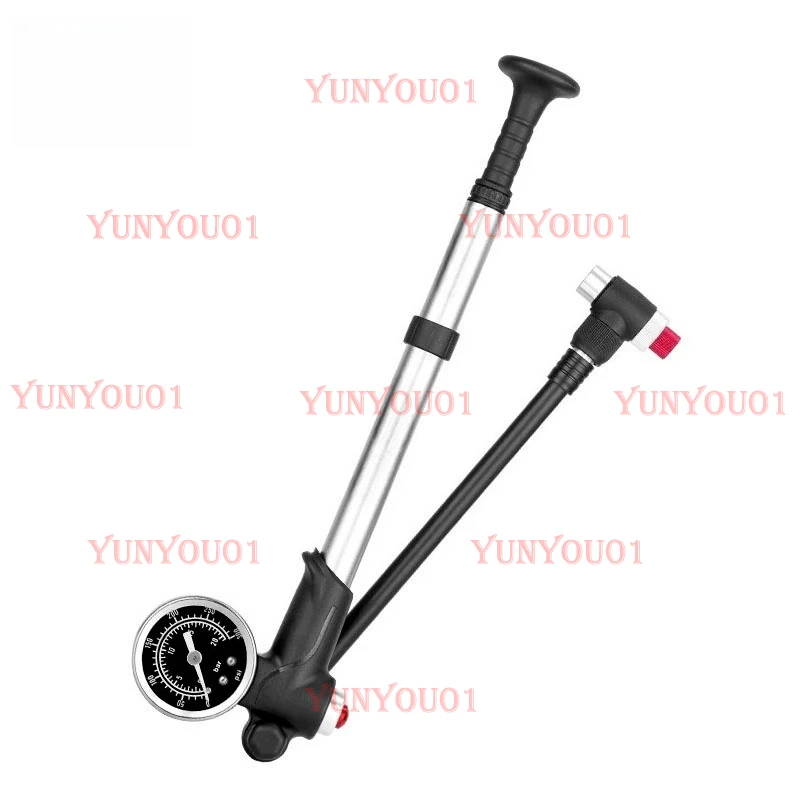 

Bicycle Portable High Pressure Front Fork Pump Mountain Shock Absorber Rear Ball Filling and Discharging Inflatable Mouth Pump
