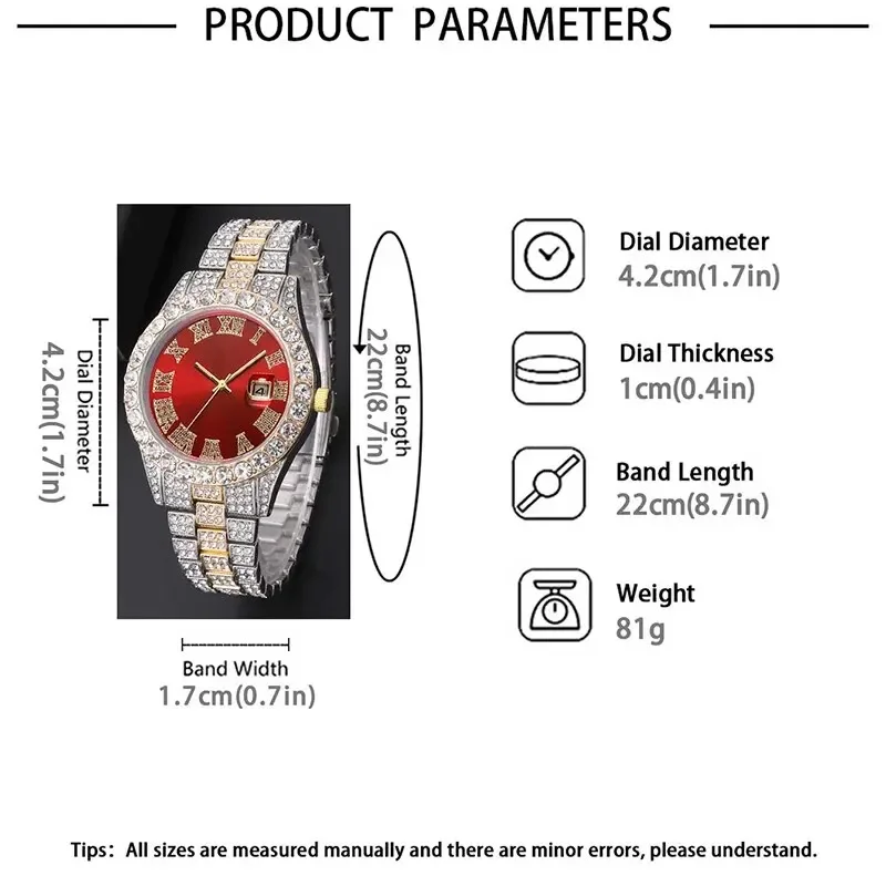ساعات رياضية ماسية فاخرة للرجال فاخرة من الفولاذ المقاوم للصدأ كوارتز ساعة معصم تقويم رجال الأعمال عادية Reloj Hombre