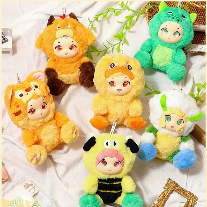 Kawaii Doll Cute Pet Party Plush Cute Pet Ornament Genuine Trendy Play Cute Doll Gift Pendant Female Blind Box Gift For Kids Toy