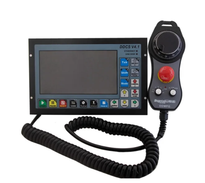 Digital Dream DDCS V4.1 4 axis CNC Control System Offline Motor Controller Engraving Machine CNC Router Plasma Cutter 500Khz