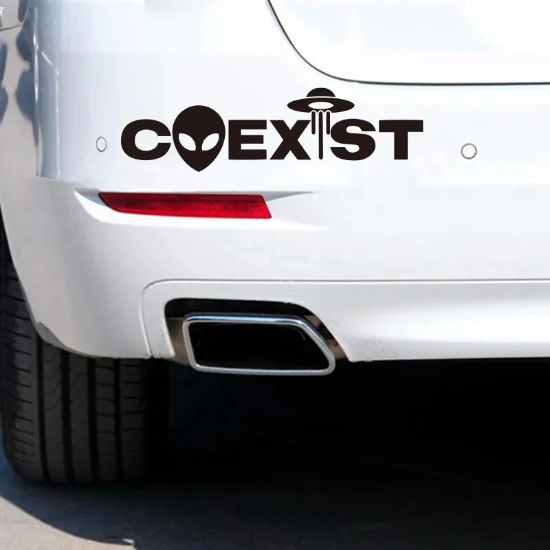 

COEXST alien car stickers are suitable for all kinds of cars and motorcycles to scratch cover decorate waterproof and sun-proof