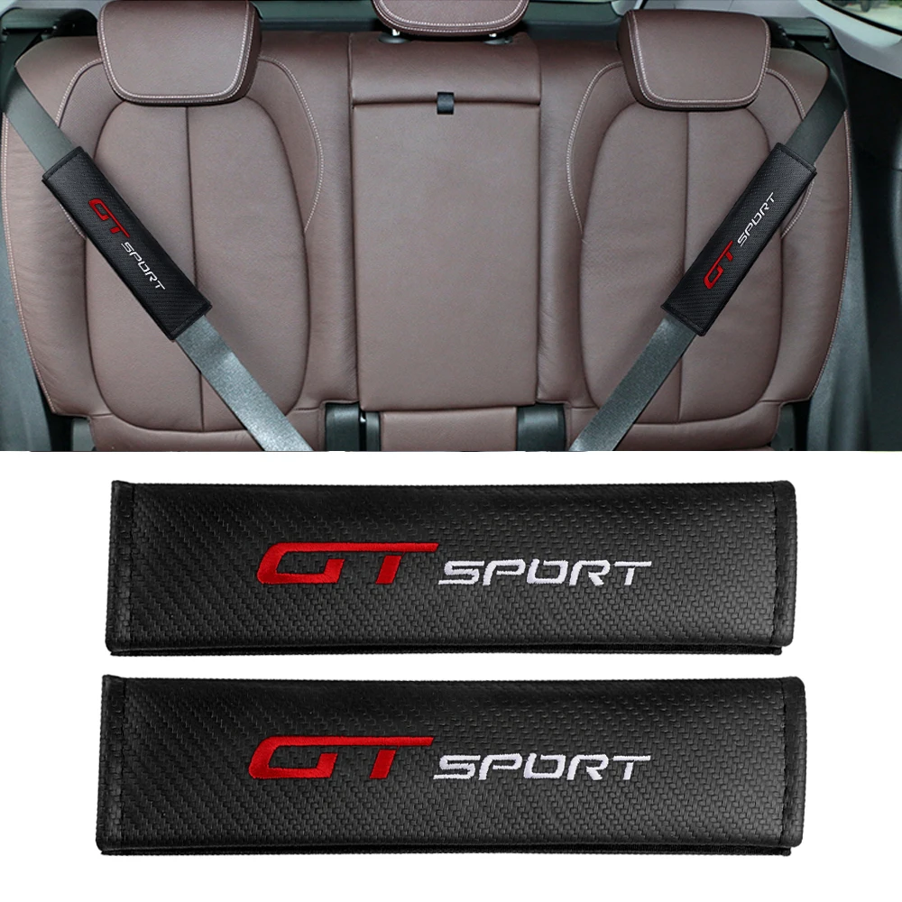 

Car Seat Belt Cushion Strap Shoulder Protector Interior Mat Decor For Morris Garages MG GT MG5 MG3 MG4 MG6 MG7 Cyberster EV 3SW