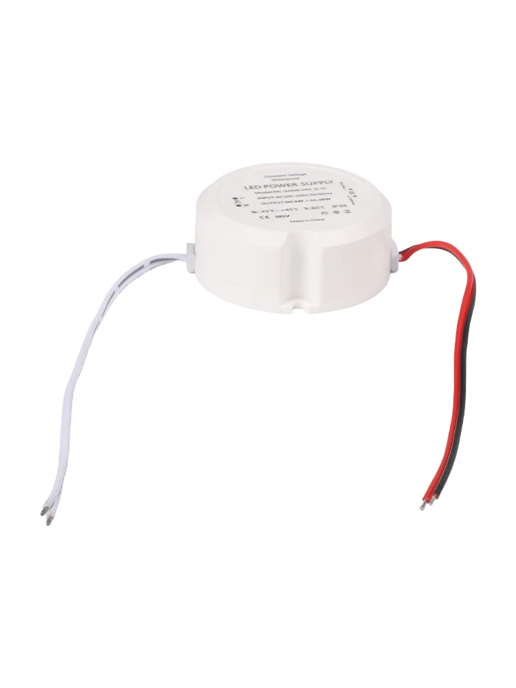 IP66 Rated AC to DC Transformer 24V Power Supply for LED Lighting Compact and Waterproof for Easy Installation