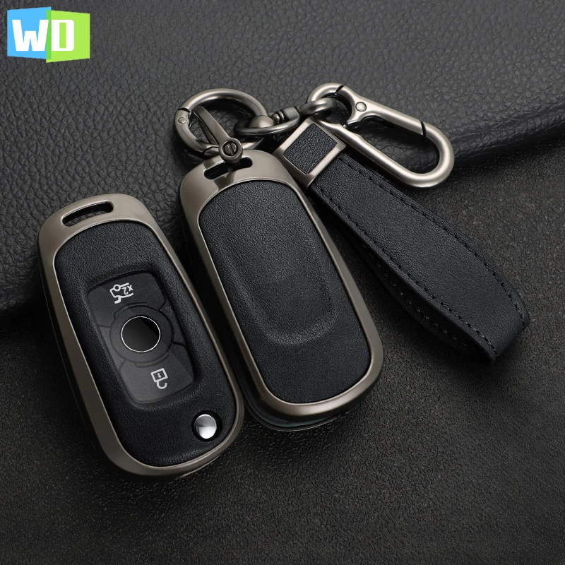 

Zinc Alloy Car Key Cover Case Key Shells Holder For Opel Vauxhall Astra K Corsa E For Buick VERANO ENCORE GX GL6 Flip Cover