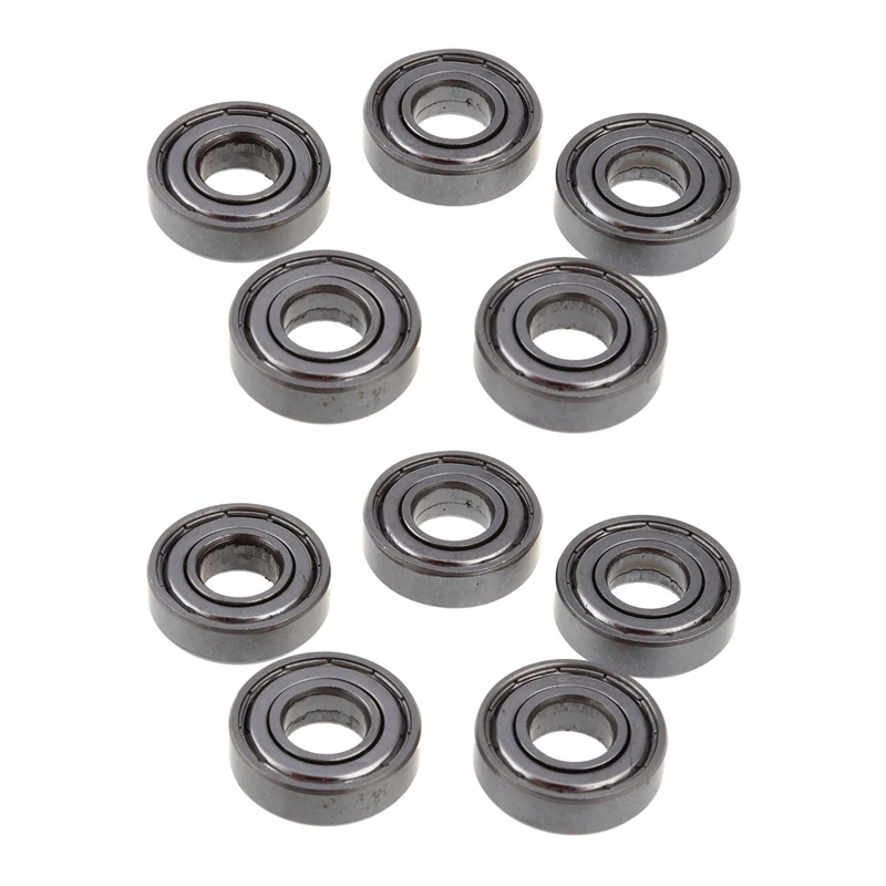 10 Stück 12mm x 28mm x 8mm 6001z abgeschirmtes Radial kugellager mit tiefer Nut