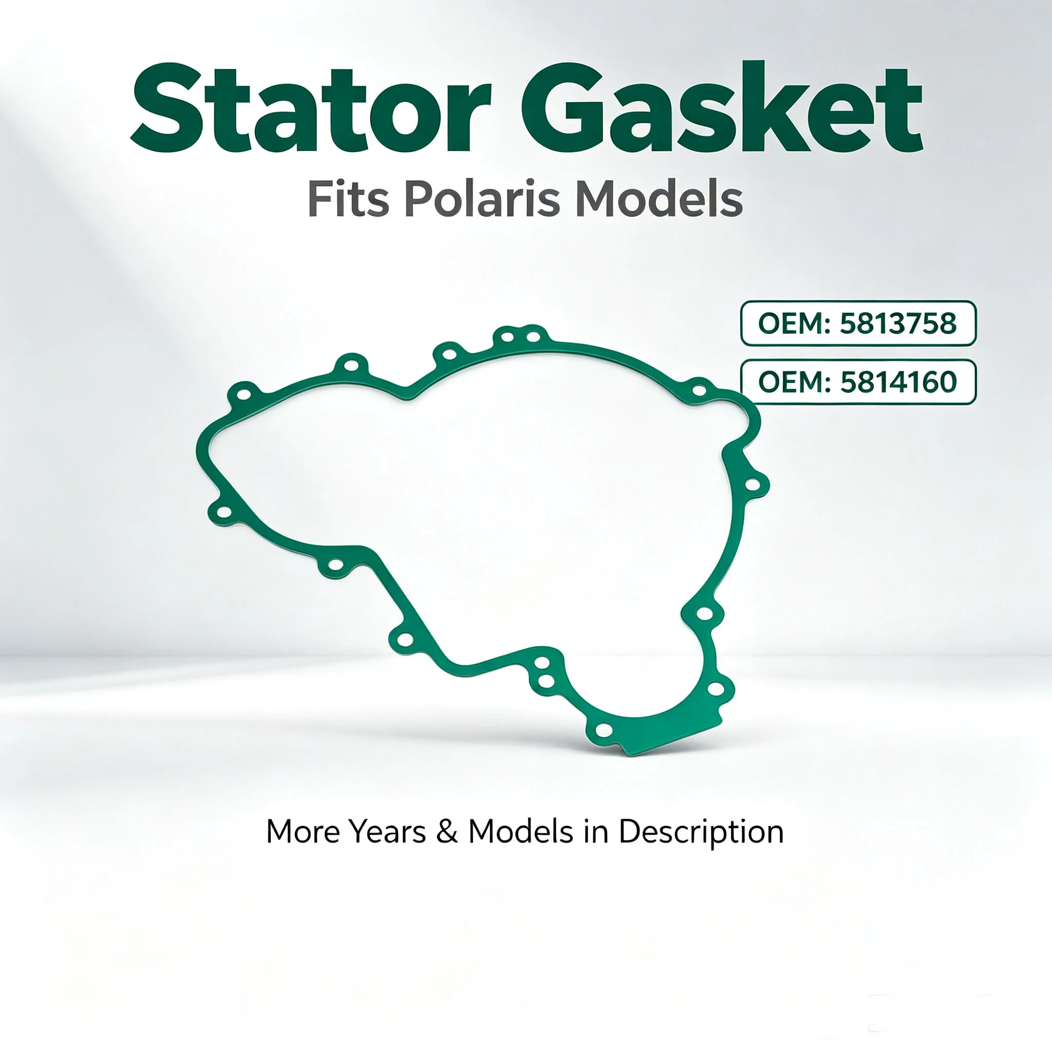 Stator Magneto Generator Cover Gasket for Polaris ACE 900 Ranger XP 1000 900 RZR XP 4 1000 900 General 1000 XP 5814160 5813758