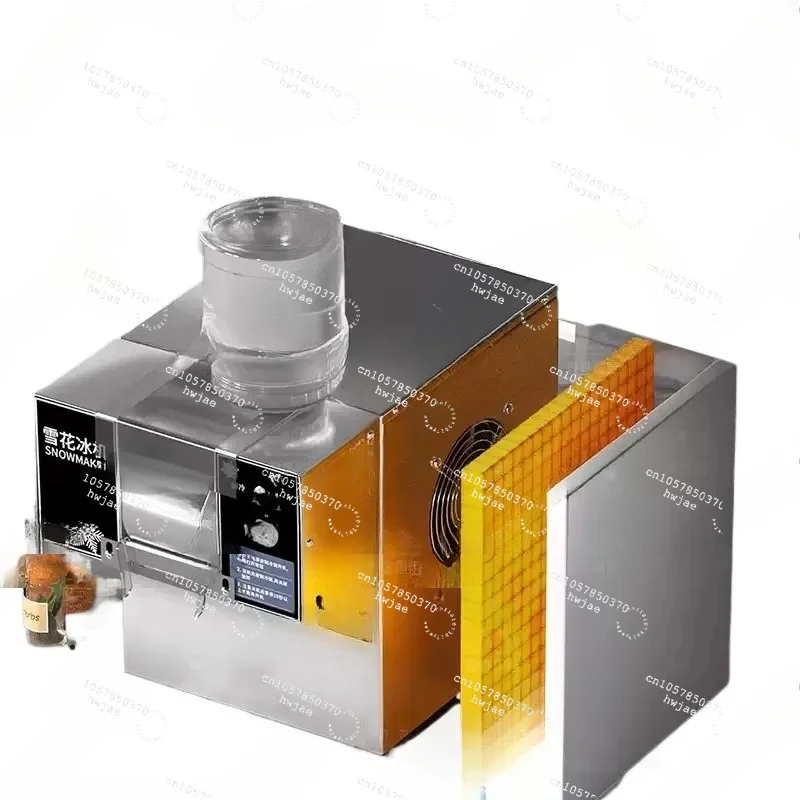 2025 Commercial 4 Milk Snow Flake Ice Cream Shaver Machine Snowflake Ice Shaved Making Machine