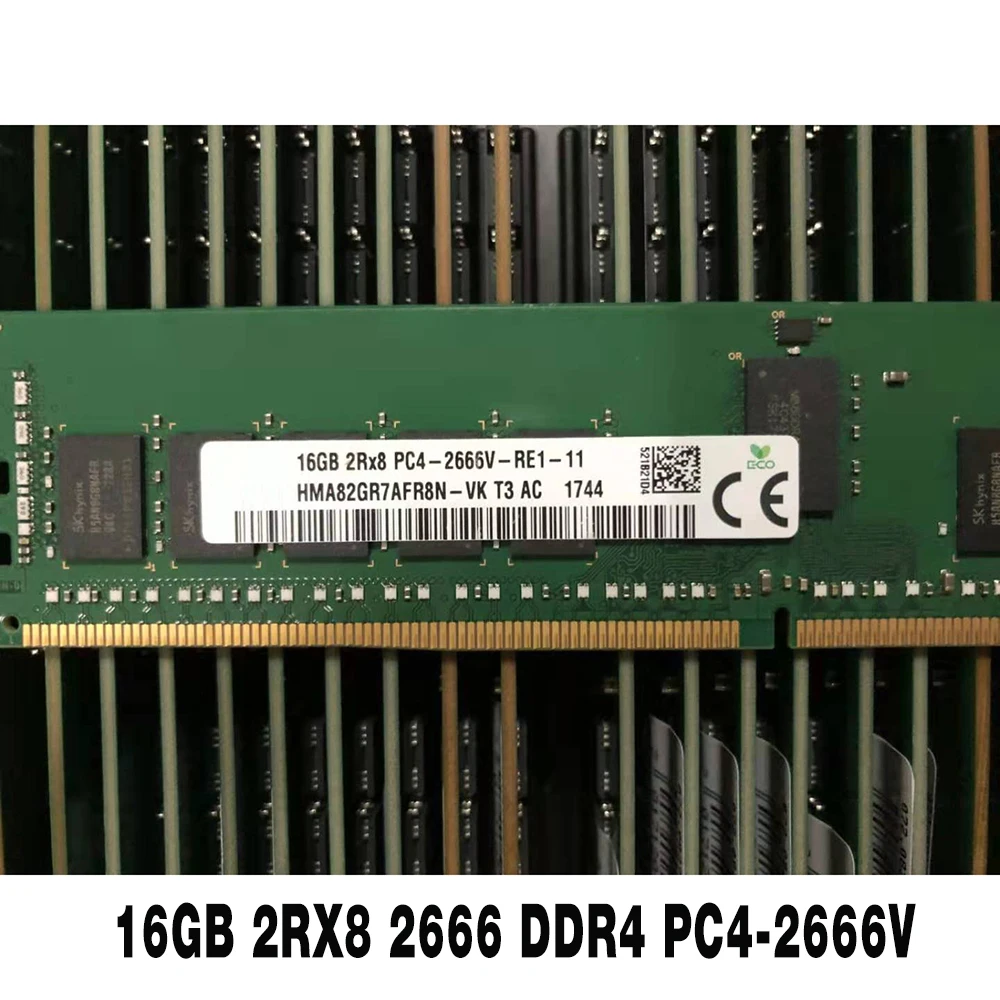 1PCS For SK Hynix Memory HMA82GR7AFR8N-VK RAM 16G 16GB 2RX8 2666 DDR4 PC4-2666V