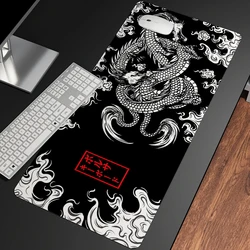 Dragon Mat Mousepad Gamer Office Mat Mouse Pad Light Gaming Room Accessories Desk Mat Art Keyboard Mats 900x400 Mausepad Company