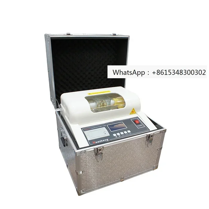 HZJQ-N1B Benchtop 80kV 100kV Insulation OIl Dielectric Strength Meter Transformer Oil Testing Instrument