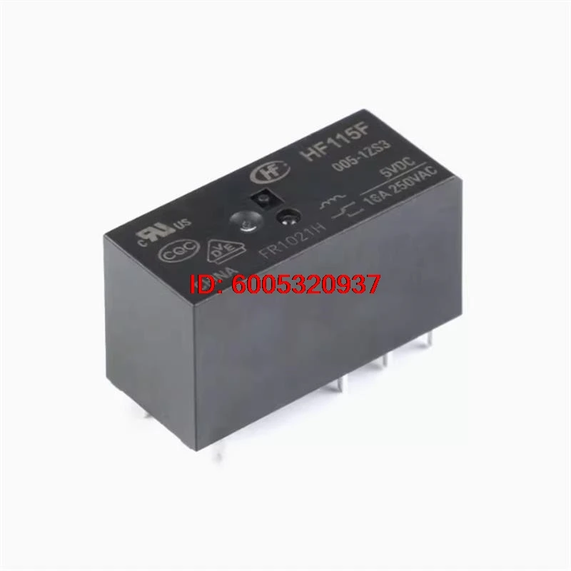 10piece  HF115F/005-1ZS3 、HF115F/012-1ZS3 、HF115F/024-1ZS3  DIP-8  New power relay   HF115F-005-1ZS3 、 HF115F-012-1ZS3