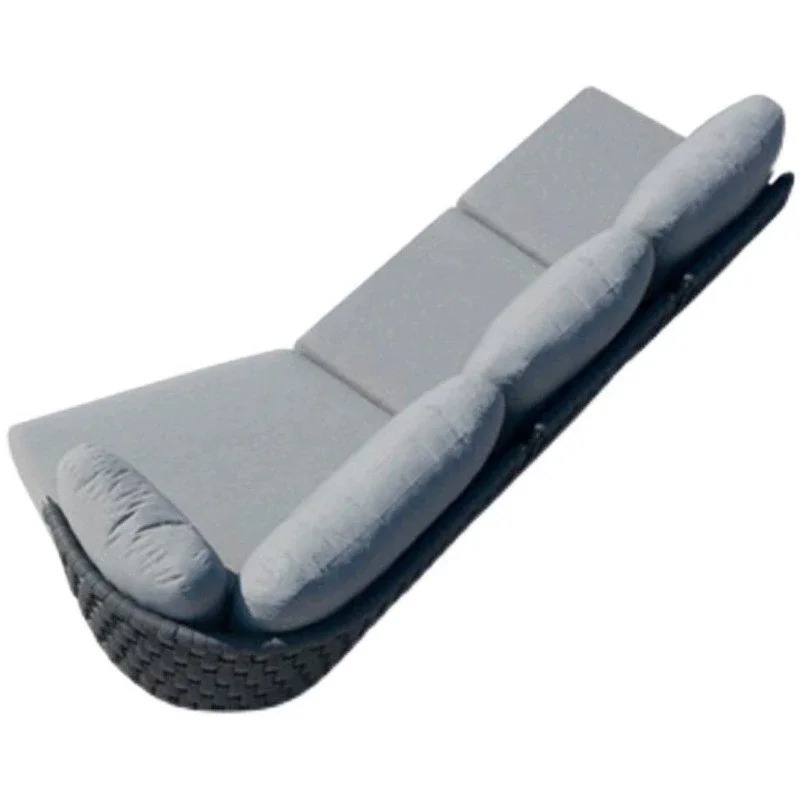 

Уличный диванный гарнитур для виллы: диван-арка, кофейный столик, для отдыха у бассейна, для загородного дома/дачи