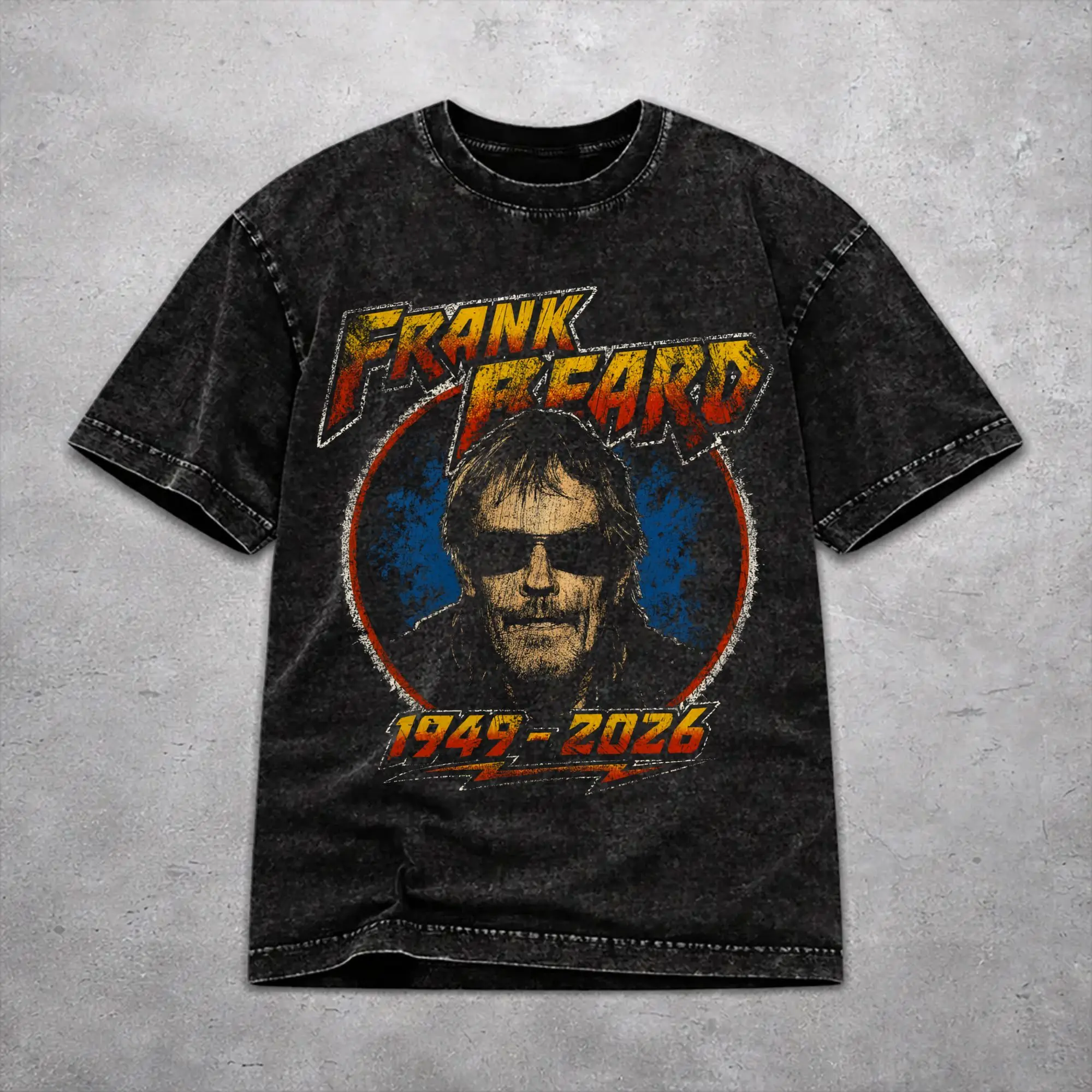 RIP Frank Beard T Shirt Harajuku Style For Men Women Pure Cotton Tee Shirts Clothes