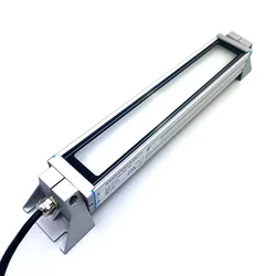 6W 12W 18W Panel LED Tri-Proof Light Przemysłowe obrabiarki CNC Lampa robocza Hartowane szkło matowe DC 24V AC 220V Darmowa wysyłka