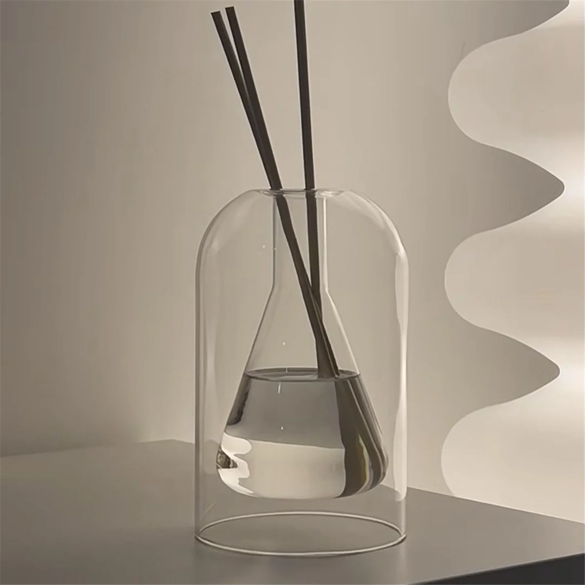Storage Containers Diffuser Bottles Aromatherapy Diffuser Bottle Modern Diffuser Glass Bottle Essential Oil Organizers,A image 4