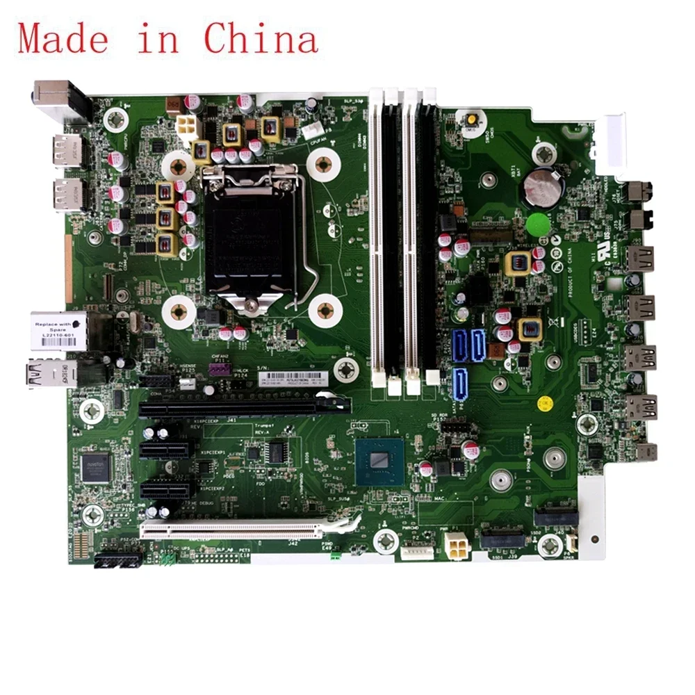 Para Hp elitedesk 800 g4 sff placa base L22110-001 L22110-601 L01482-001 placa base 100% probada calificada y enviada