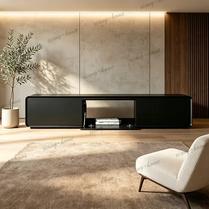 YJ With Drawers Elegant Tv Stands Italian Designer Multifunctional Lift Up Tv Stands Metal Legs Chic Meubles Télévision Furnitur