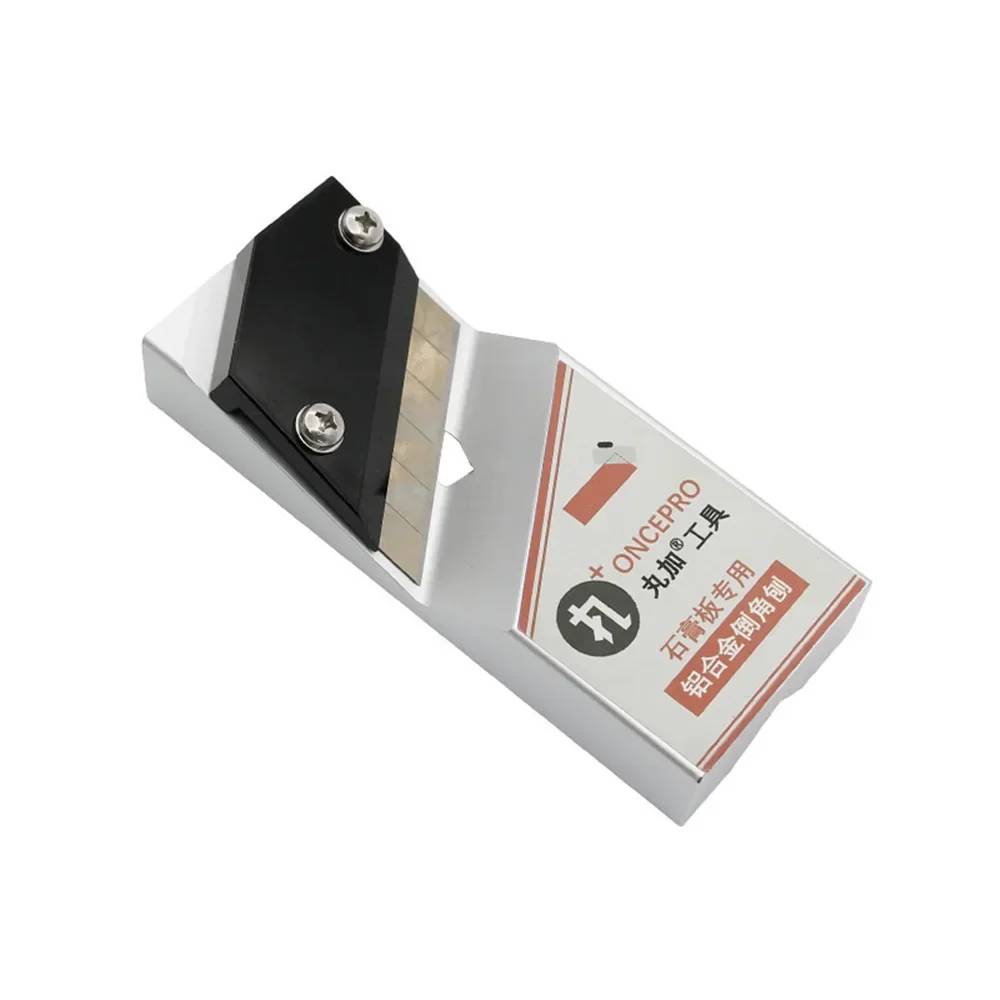 Imagem -05 - Plaina de Chanfrar Placas de Gesso Bordas de Madeira Ferramenta de Corte Inclinação 45 ° Plaina Decorativa de Teto Angular Plaina de Avião Faça Você Mesmo de Liga de Alumínio