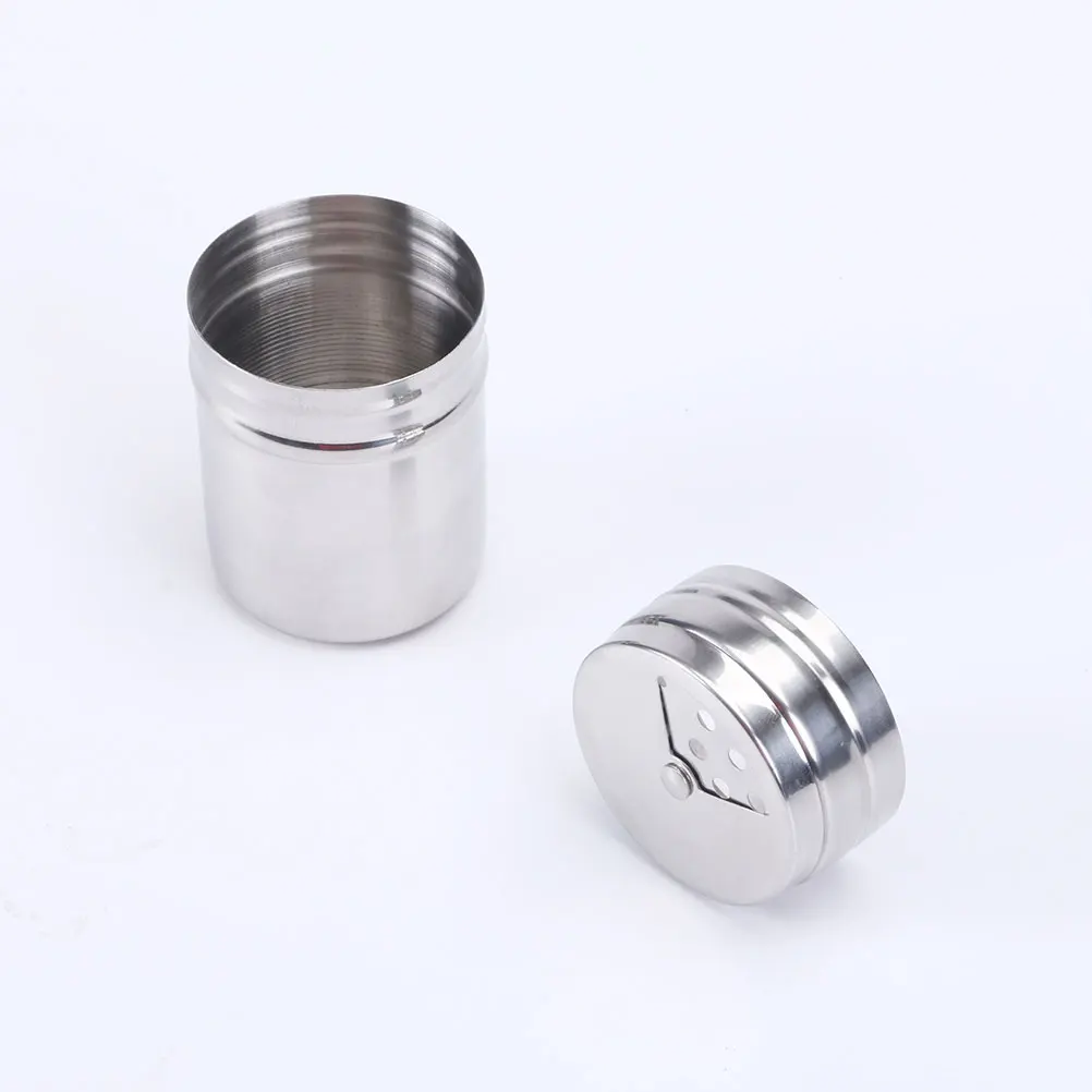 

Seasoning Bottle Set Spices Jars Condiment Barbecue Can Storage Stainless Steel Outdoor