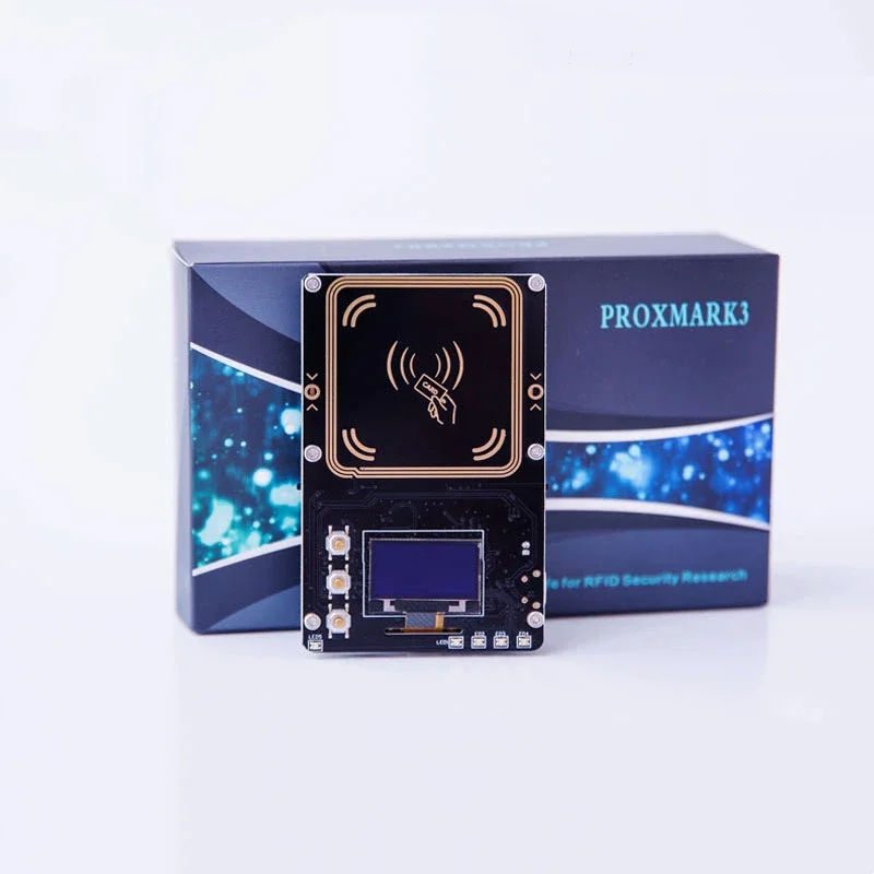 New PM3 Proxmark3 Master Ultimate Version With OLED Display Battery NFC ID Reader Writer HF LF Antenna CARD UID KEYTAG Copier