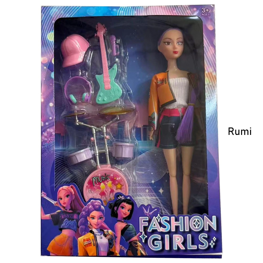 Kpop Demon Hunter Nowa Lalka Winylowa Grupa Dziewczęca Dekoracja Lalka Kreskówkowa Prezent Urodzinowy dla Dzieci Dekoracja Prezent dla Fana