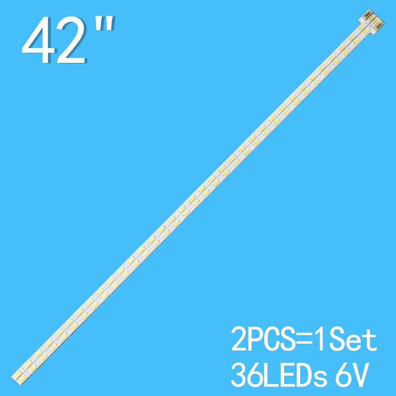 465mm LED backlight strip For 36 lights DHL42-S200 M42SD 74.42t28.001-0-ds1 420TA23 420TA24 V0 AWG4259SF-E16E T420HVN08.0