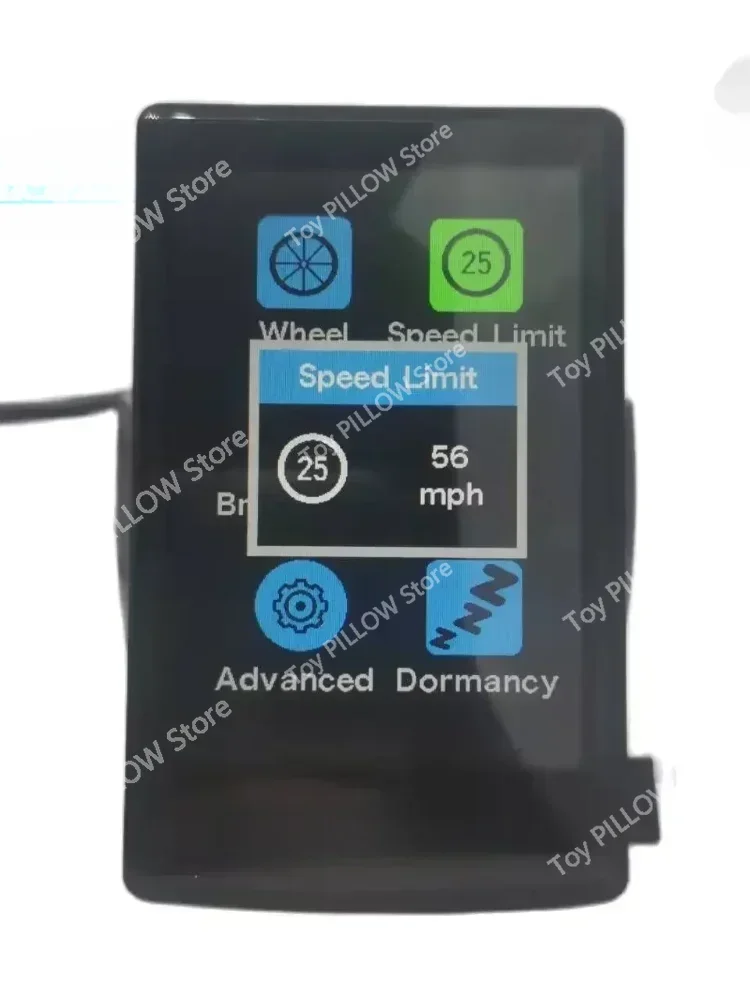 Electric Bike Display Updated Colorful Screen LCD  Replacement Parts Bafang Kits