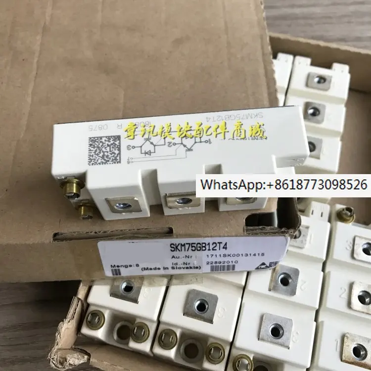 

German imported welding machine IGBT module SKM100GB12T4 SKM75GB12T4 SKM50GB12T4 BSM75GB120 brand-new