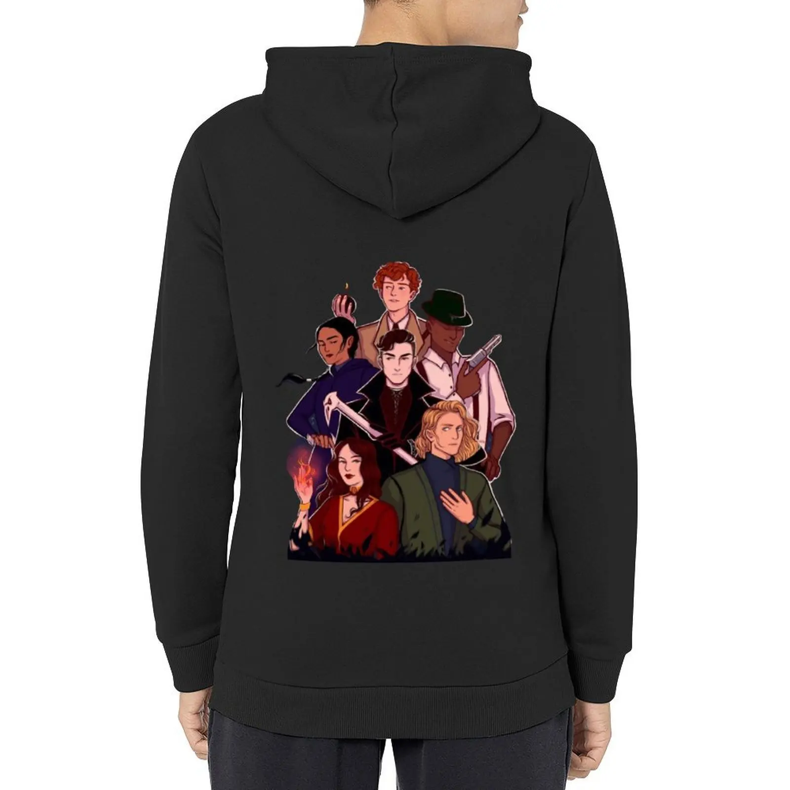 

Six of Crows Characters Hoodie male clothes clothes for men korean clothes anime new in hoodies